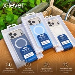 [C] ** Ốp iPhone 17 Pro Max/18 Pro Max X-Level TrueTone lưng màu viền camera kim loại