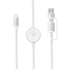 [C] Cáp 2 in 1 Wiwu Titanlink Lightning + Apple Watch