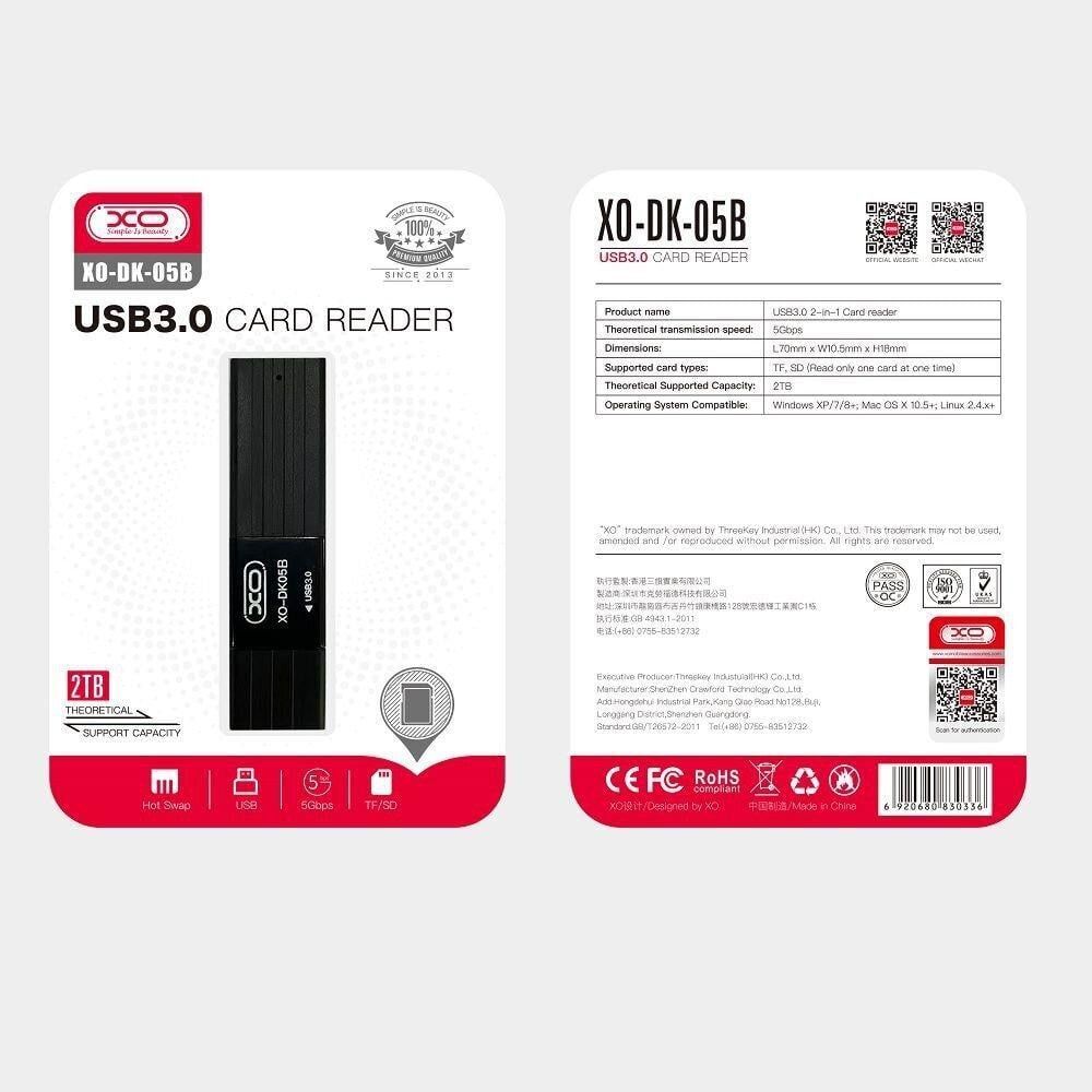 [C] ** Đọc thẻ 2 in 1 XO DK05B 3.0