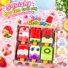 ** Squishy que kem trái cây