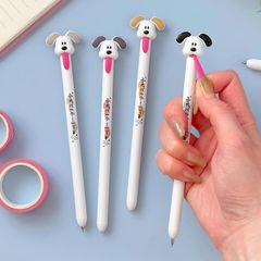 ** Bút bi cún dễ thương mực đen lè lưỡi