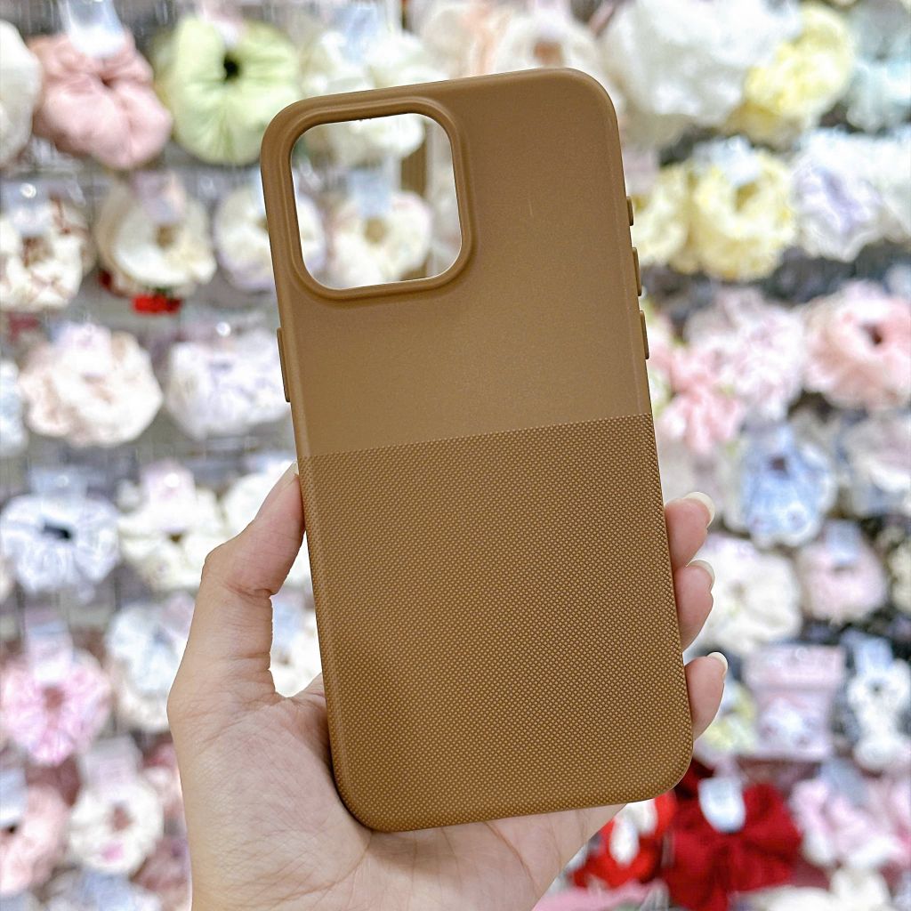[C] ** Ốp iPhone 13 Pro Max vân sần lót nỉ