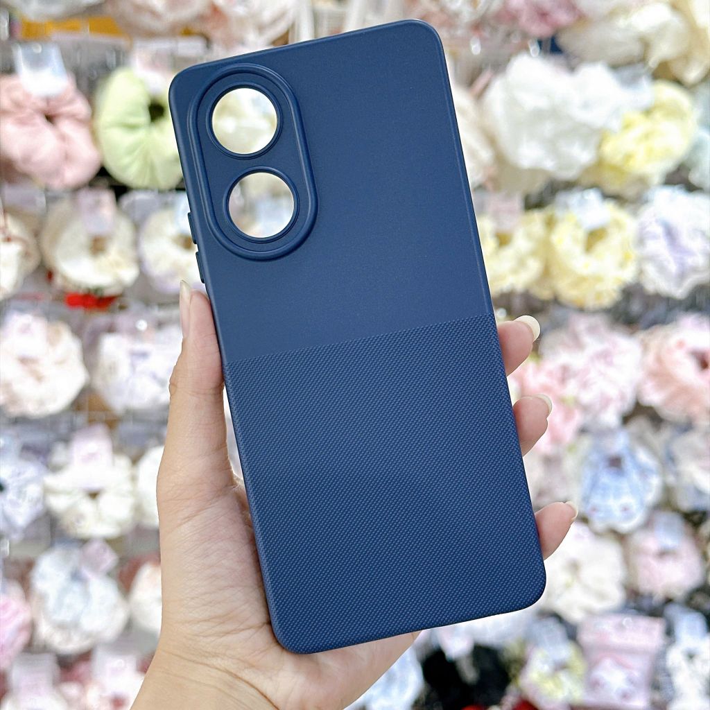 [C] ** Ốp Oppo A58 vân sần lót nỉ