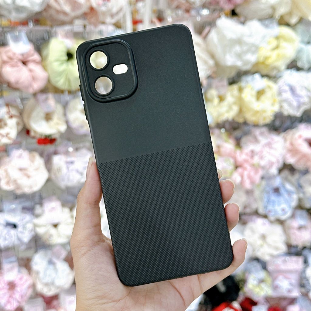 [C] ** Ốp Samsung A06 vân sần lót nỉ