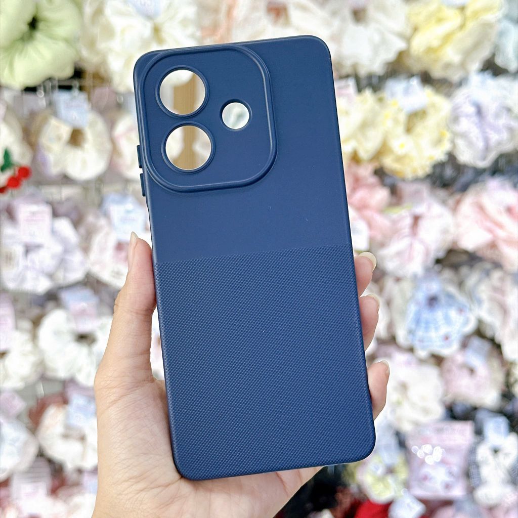 [C] ** Ốp Oppo A3x vân sần lót nỉ