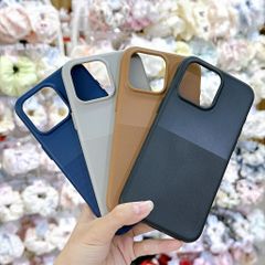 [C] ** Ốp iPhone 13 Pro vân sần lót nỉ