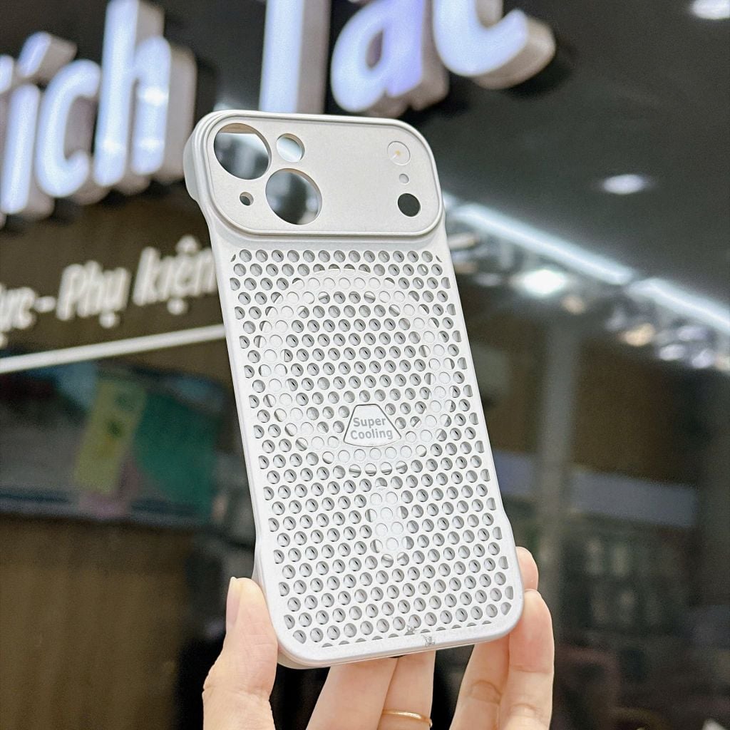 ** Ốp iPhone 15 Plus Likgus tản nhiệt hở viền