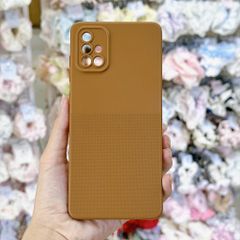 [C] ** Ốp Samsung A71 vân sần lót nỉ