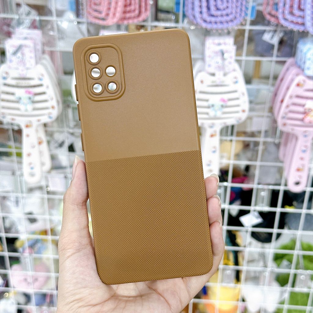 [C] ** Ốp Samsung A51 vân sần lót nỉ