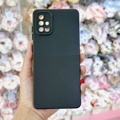 [C] ** Ốp Samsung A71 vân sần lót nỉ