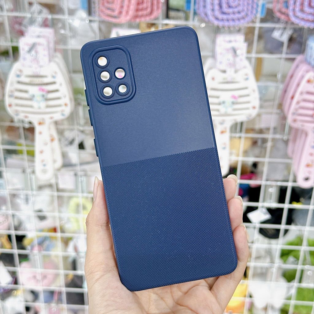 [C] ** Ốp Samsung A51 vân sần lót nỉ