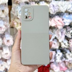 [C] ** Ốp Samsung A71 vân sần lót nỉ