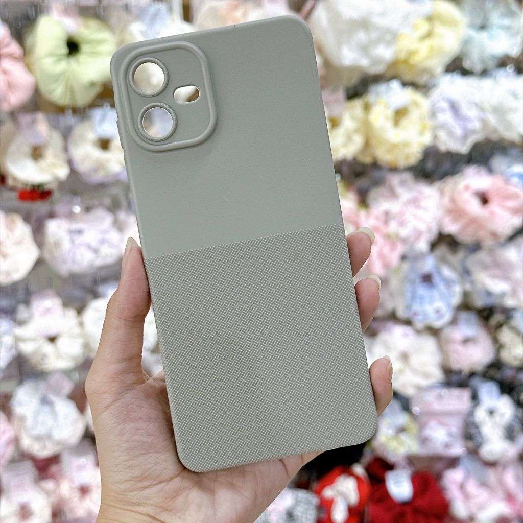 [C] ** Ốp Samsung A06 vân sần lót nỉ