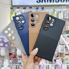 [C] ** Ốp Samsung S23 Ultra vân sần lót nỉ