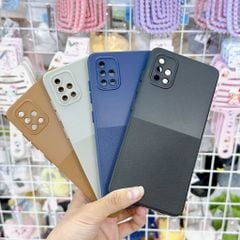 [C] ** Ốp Samsung A51 vân sần lót nỉ