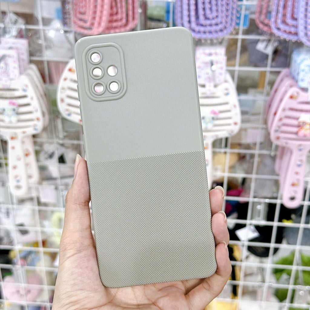 [C] ** Ốp Samsung A51 vân sần lót nỉ