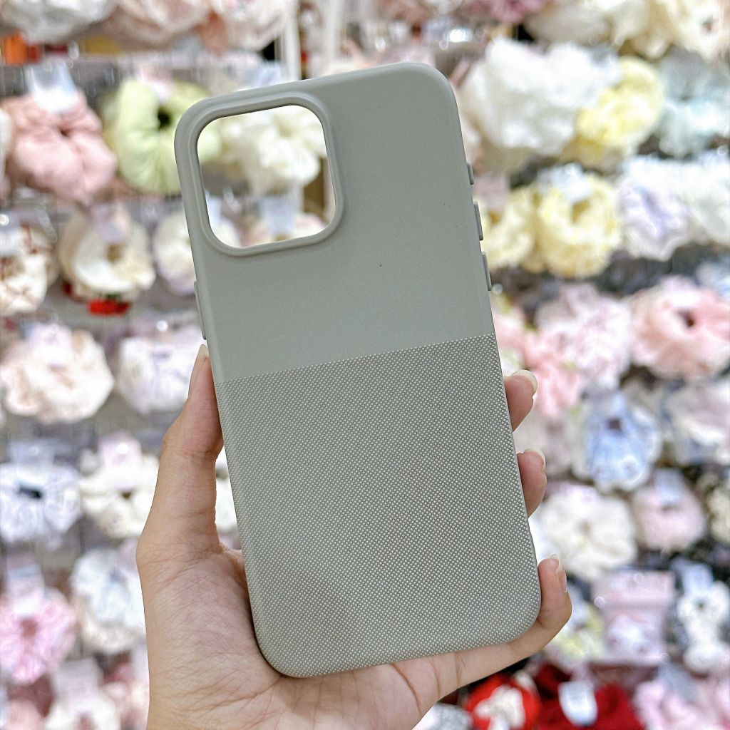 [C] ** Ốp iPhone 14 Pro Max vân sần lót nỉ