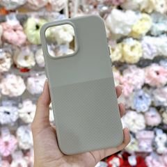 [C] ** Ốp iPhone 13 Pro vân sần lót nỉ