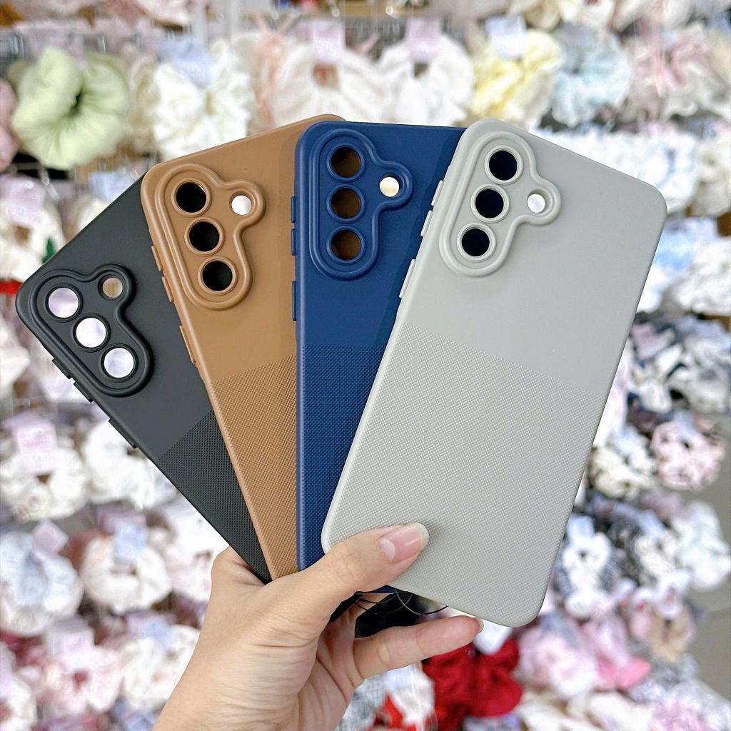 [C] ** Ốp Samsung M34 vân sần lót nỉ