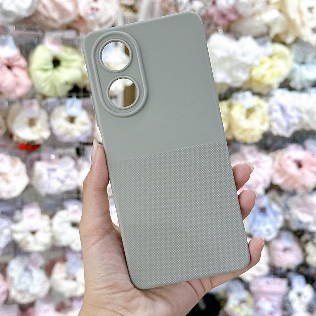 [C] ** Ốp Oppo A58 vân sần lót nỉ