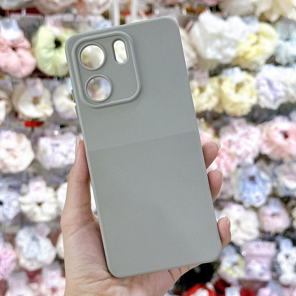 [C] ** Ốp Oppo A6x vân sần lót nỉ