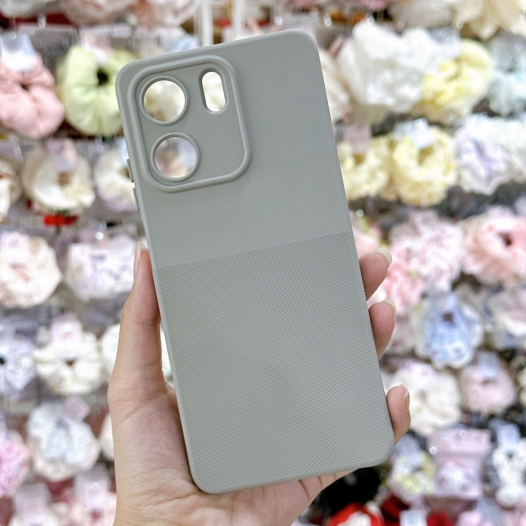 [C] ** Ốp Oppo A5x vân sần lót nỉ