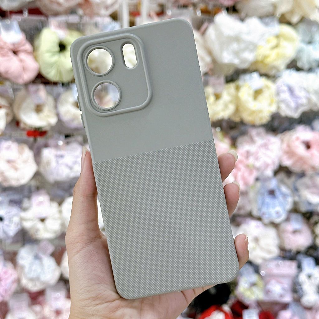 [C] ** Ốp Oppo A6 vân sần lót nỉ
