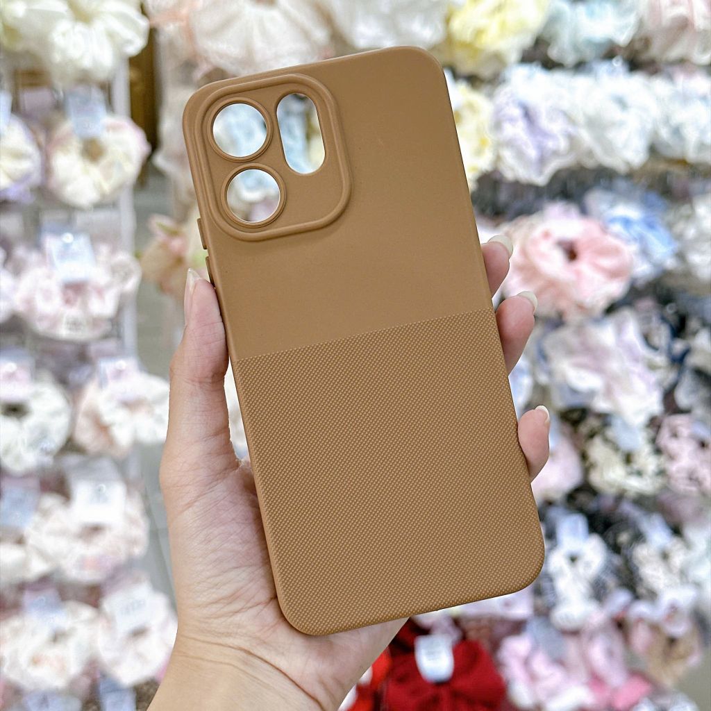 [C] ** Ốp Reno 15 Pro vân sần lót nỉ