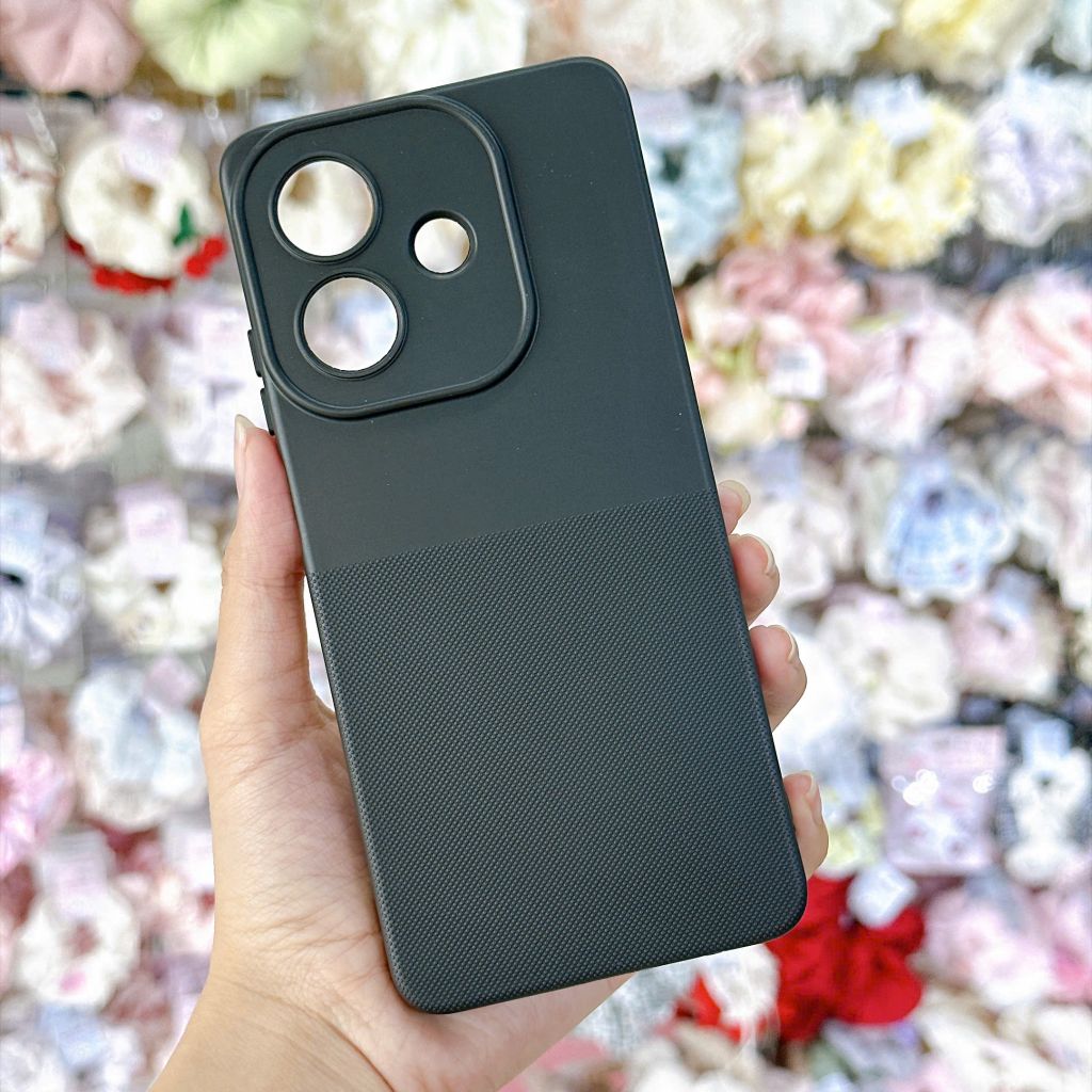 [C] ** Ốp Oppo A3x vân sần lót nỉ