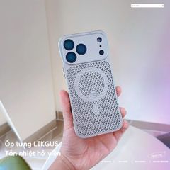 ** Ốp iPhone 12/12 Pro Likgus tản nhiệt hở viền