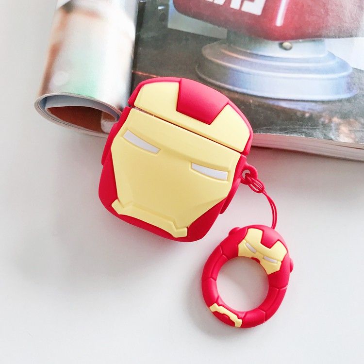 ** Case Airpods 4 dẻo Iron man