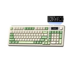 ** Bàn phím không dây Aula S99 Pro xanh lá be