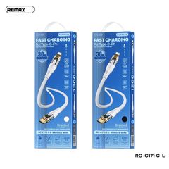 [C] Cáp Type C to Lightning Remax RC-C171 30W 1.2m