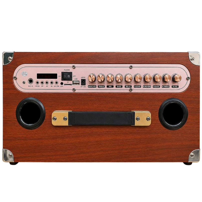 ** Loa kèm 2 mic VB-668
