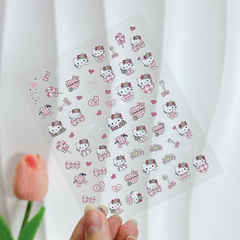 ** Sticker dán mini mèo con/bướm/thỏ/cún con (7k/tờ)