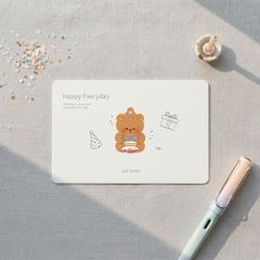** Thiệp Ink trắng
