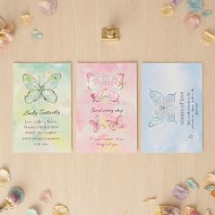 ** Thiệp bướm hình chữ nhật A068