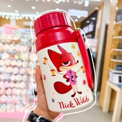 ** Bình giữ nhiệt hình cáo tone Đỏ/xanh lá 1000ml