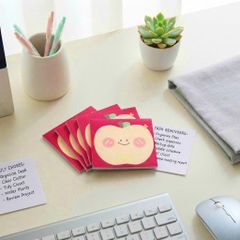 ** Set giấy note vuông táo đỏ 40 tờ