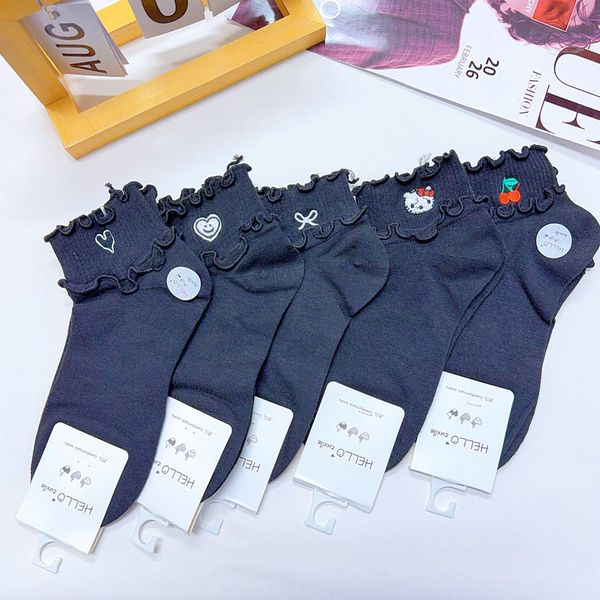 ** Tất/vớ 2 tầng cổ bèo size ngắn
