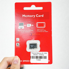 ** Thẻ nhớ Memory 3U 128G 30mb/s