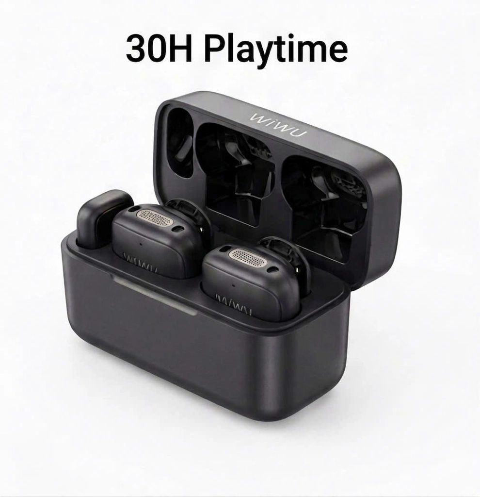 ** Micro cài áo Wiwu WM009 2 Mic Cổng Type C
