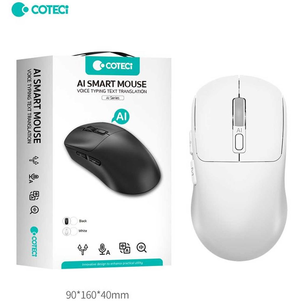 Chuột không dây + BT Coteci AI Smart