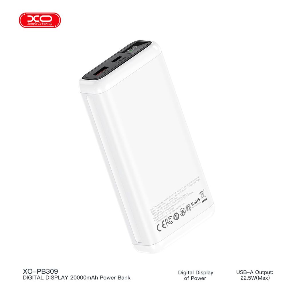 PDP XO PB309 20.000mAh 22.5W