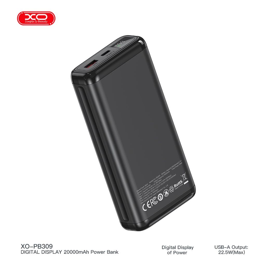 PDP XO PB309 20.000mAh 22.5W