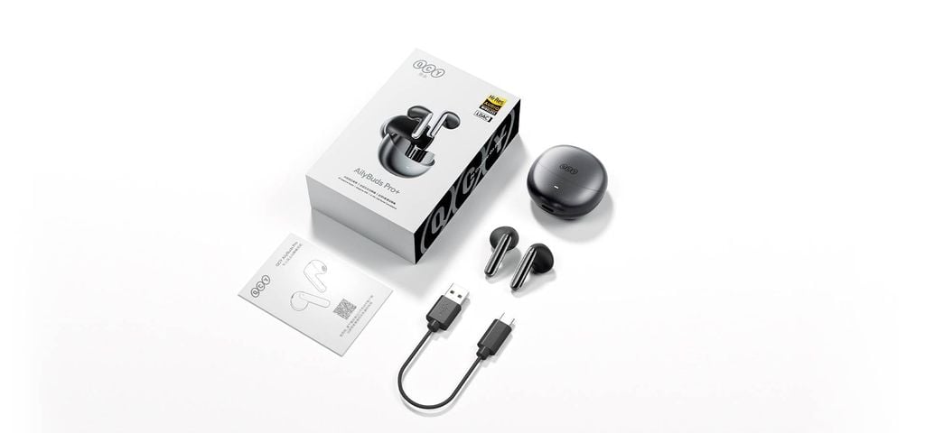** Tai nghe Bluetooth QCY AilyBuds Pro Plus HT10 ANC