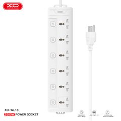 Ổ điện XO WL18 6 ổ cắm