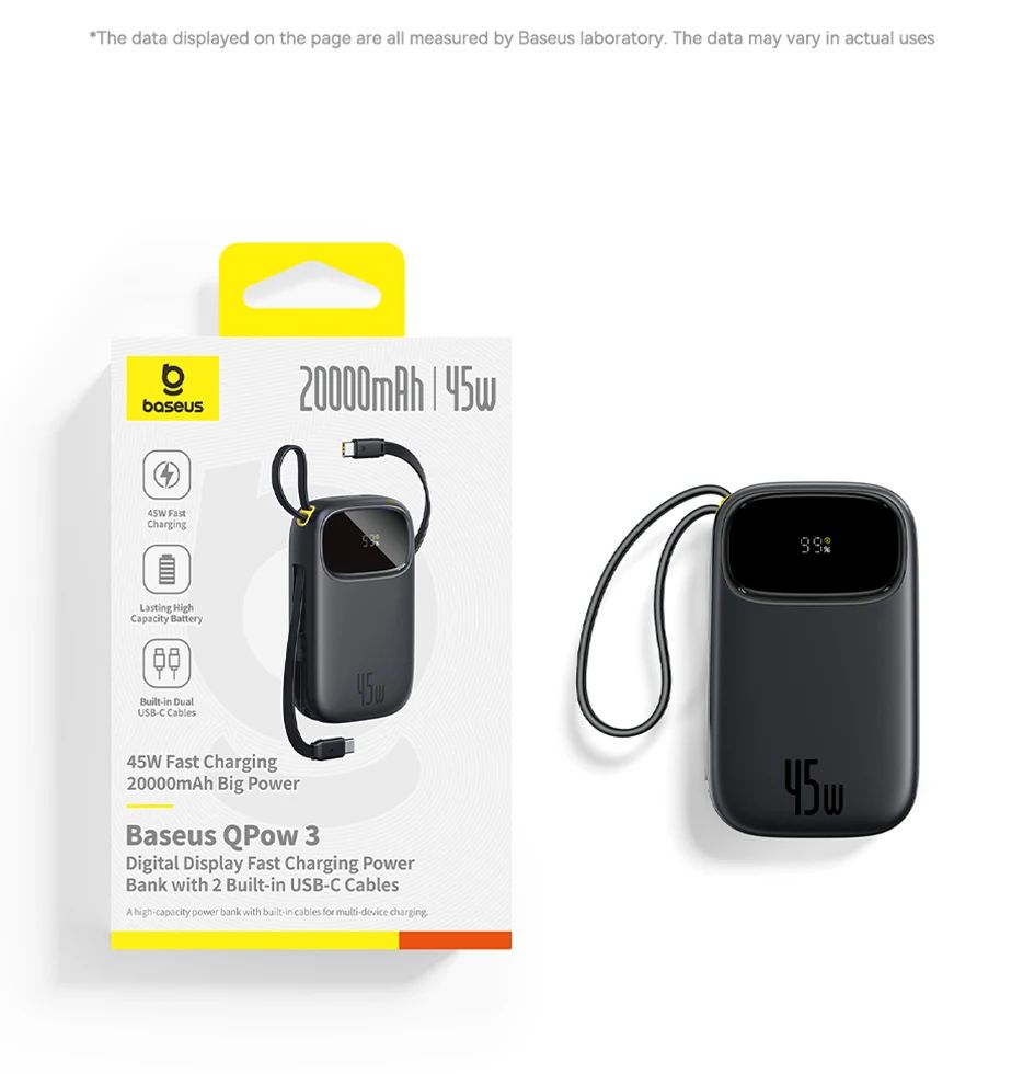 [C] ** Pin dự phòng Baseus FC31 20.000mAh 45W
