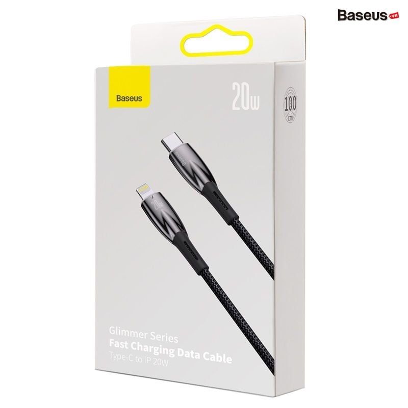 Cáp Type C to Lightning Baseus Glimmer 2m