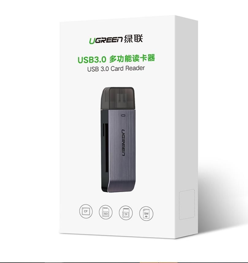 [C] ** Đọc thẻ Ugreen CM180 SD/TF/CF/MS 3.0